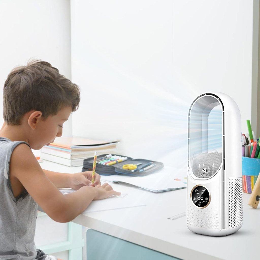 ventilatore portatile funziona
